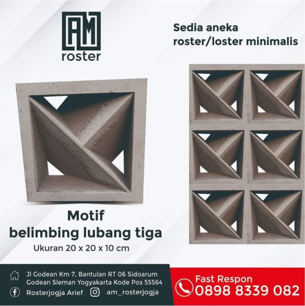 am roster jogja_motif belimbing lubang tiga