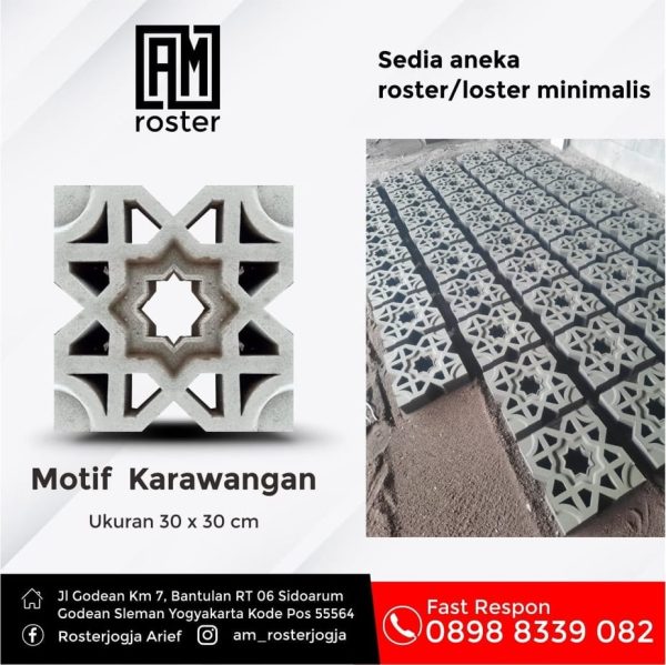 am roster jogja_motif karawangan