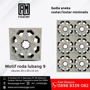 Motif Roda Lubang 9