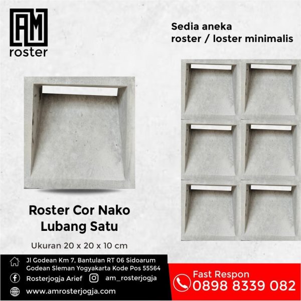 Roster Cor Nako Lubang Satu